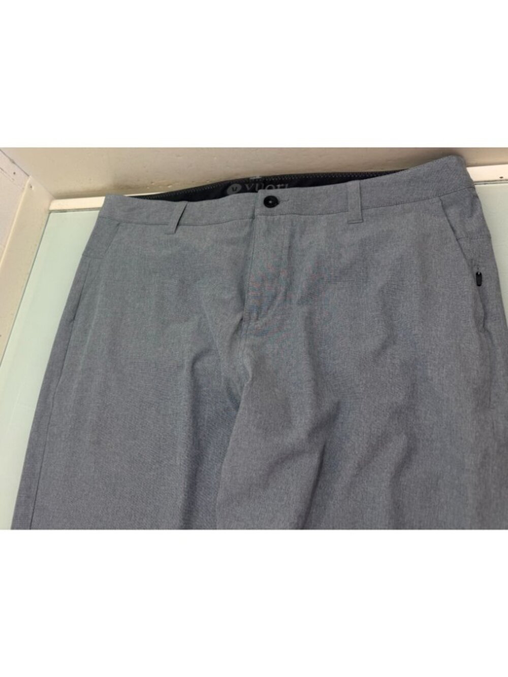 Vuori Aim Pants Mens 36X31Gray Lightweight Performance Stretch Golf Chino - Picture 13 of 14